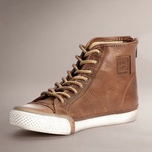 Frye Greene High Top Zip Sneakers